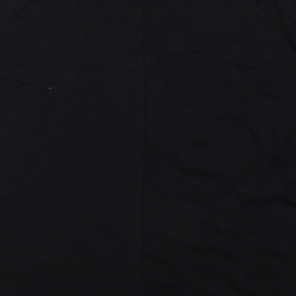 Yours Womens Black  Cotton Basic T-Shirt Size 22 Square Neck - True Love Tiger