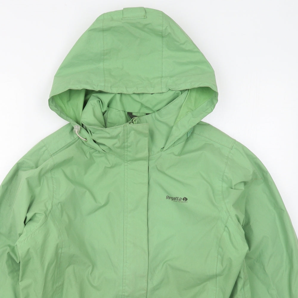 Regatta Womens Green   Jacket Coat Size 16  Zip