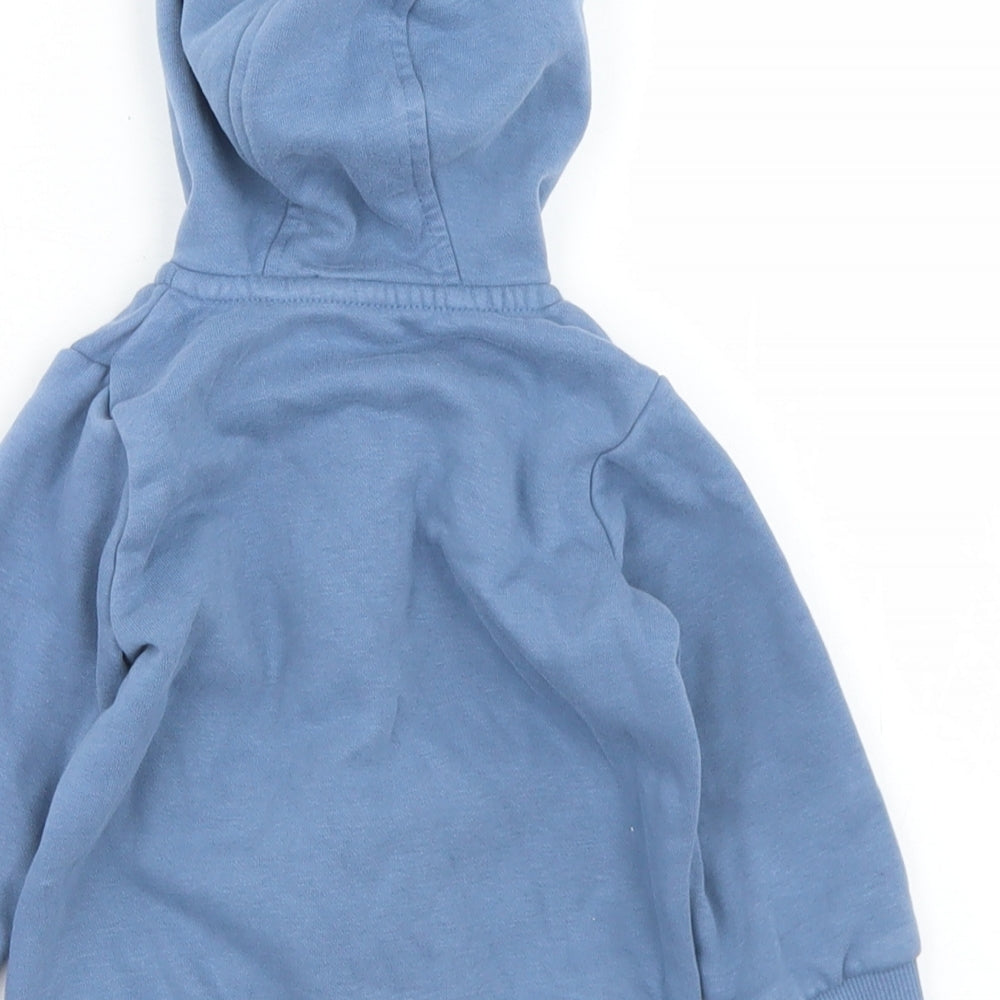 George Boys Blue   Jacket  Size 6-9 Months   Zip