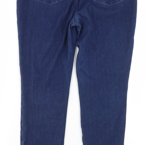 TU Womens Blue  Cotton Jegging Jeans Size 14 L26 in Regular