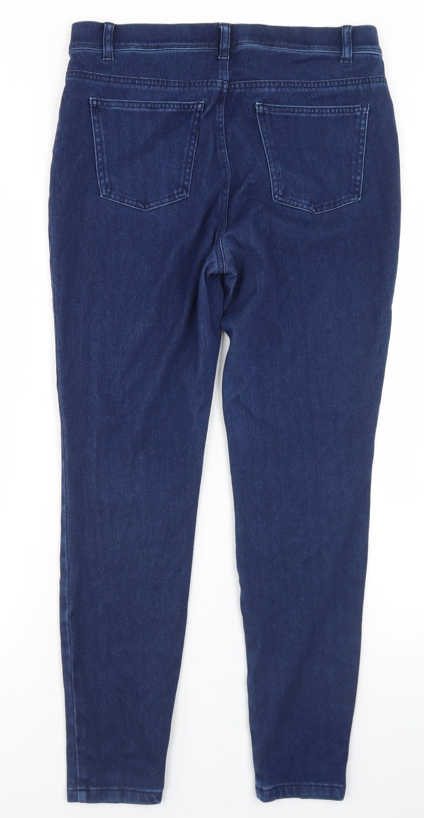 TU Womens Blue  Cotton Jegging Jeans Size 14 L26 in Regular