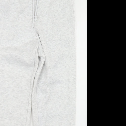 Primark Womens Grey  Polyester Jogger Trousers Size 6 L26 in Regular Drawstring