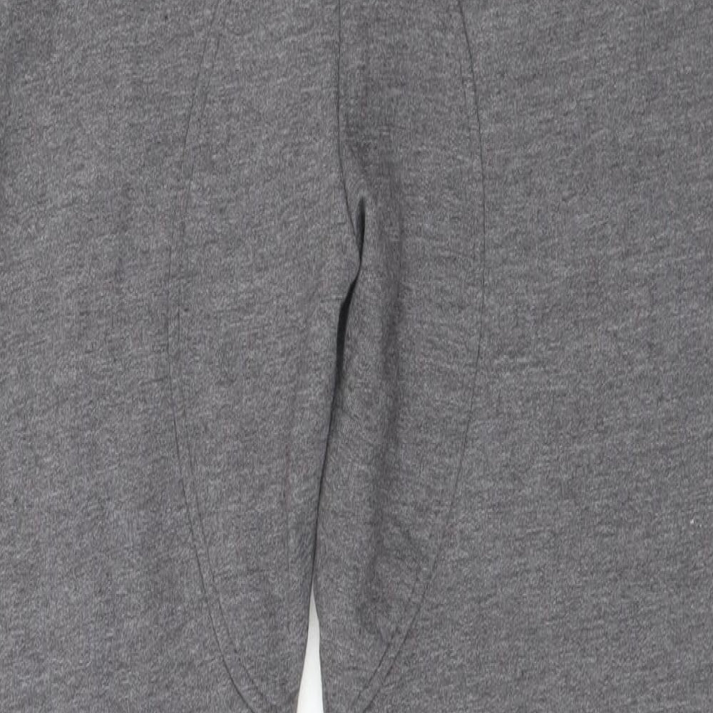 Crosshatch Mens Grey  Cotton Jogger Trousers Size XL L31 in Regular Drawstring