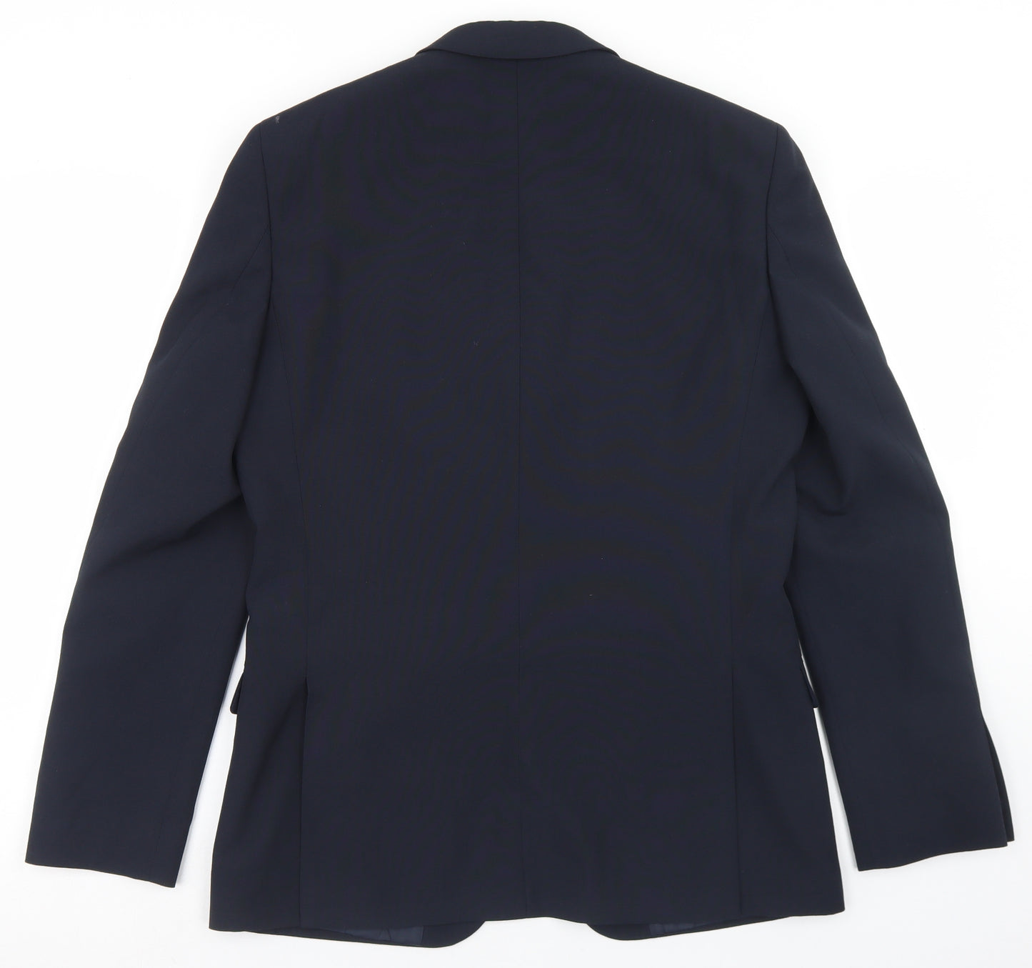 Redherring Mens Black  Polyester Jacket Blazer Size 38