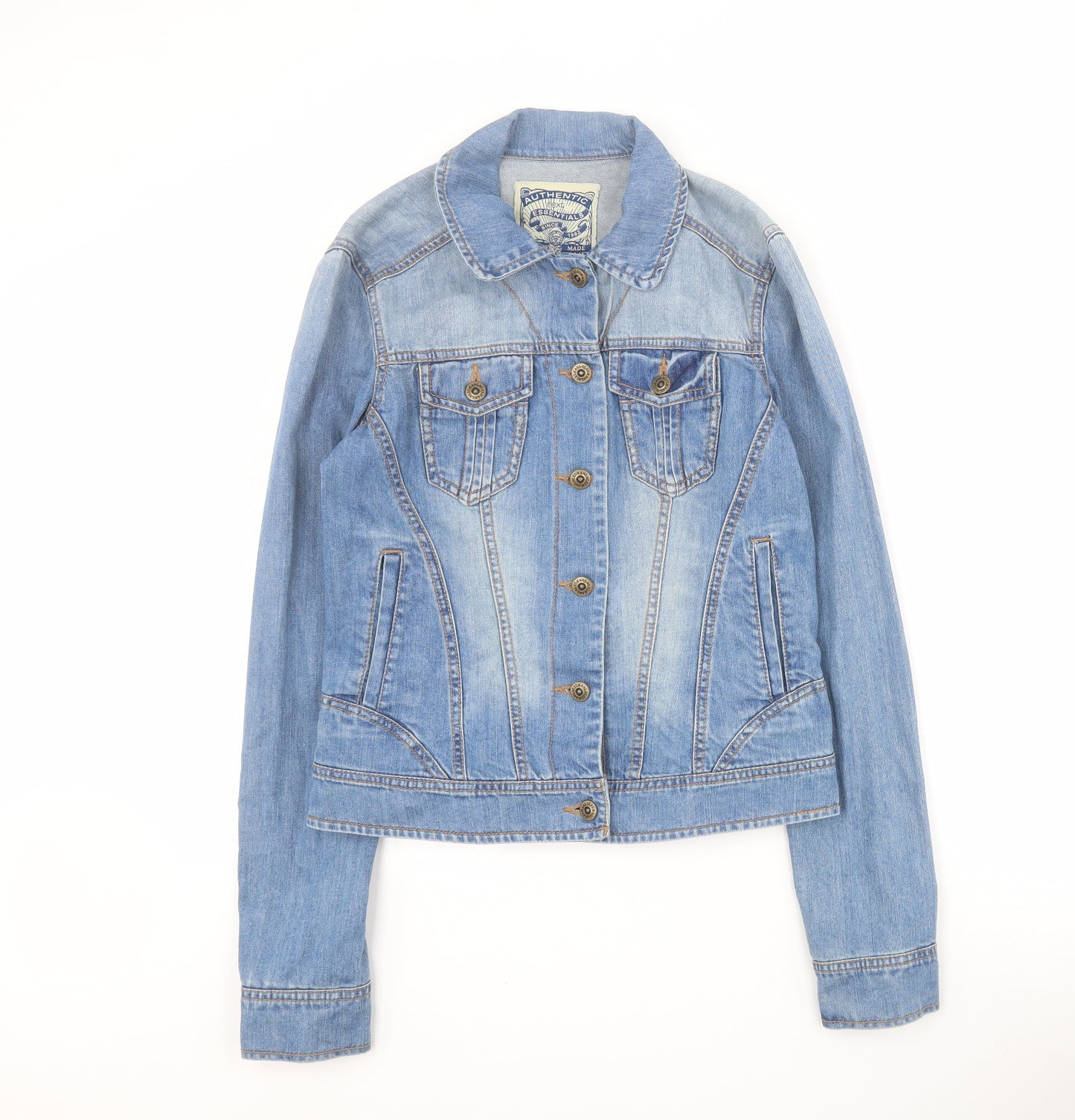 NEXT Womens Blue   Jacket  Size 10  Button