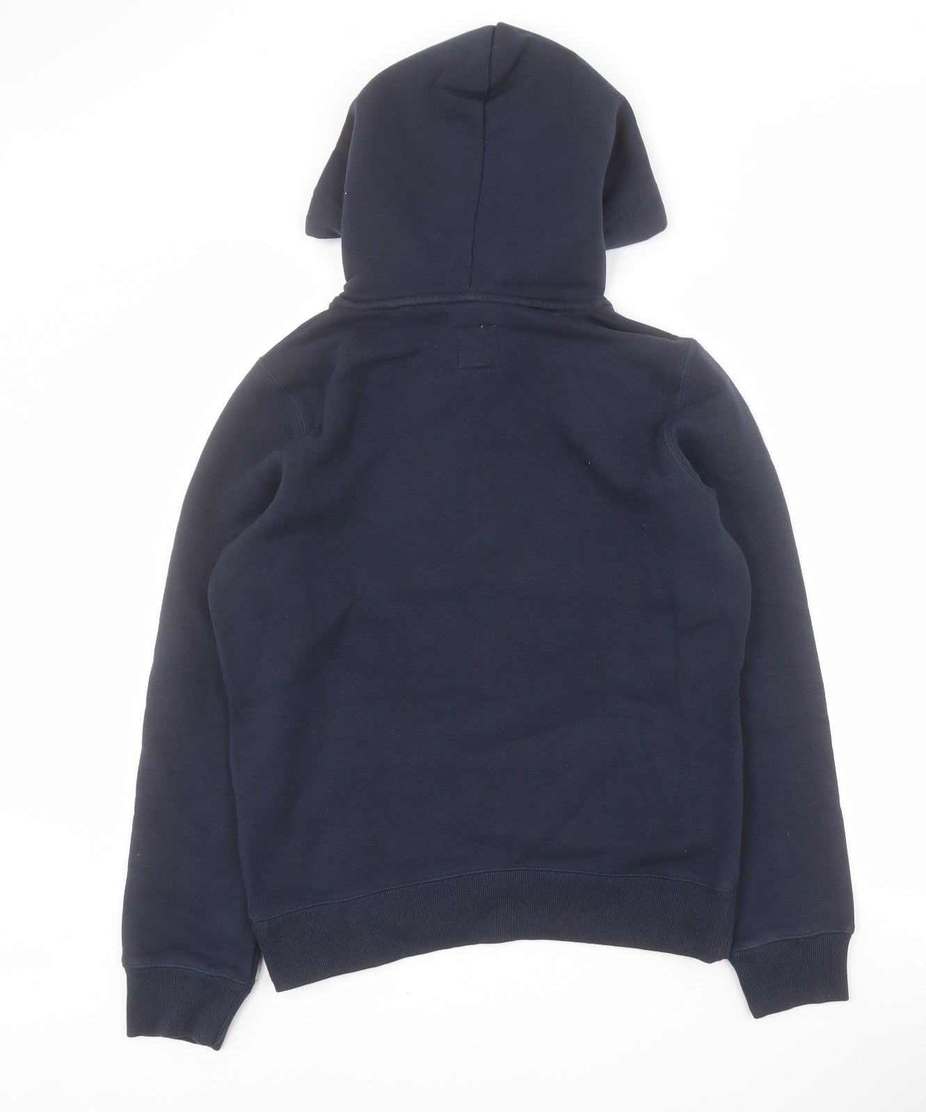 Jack Wills Womens Blue  Cotton Pullover Hoodie Size 10  Pullover