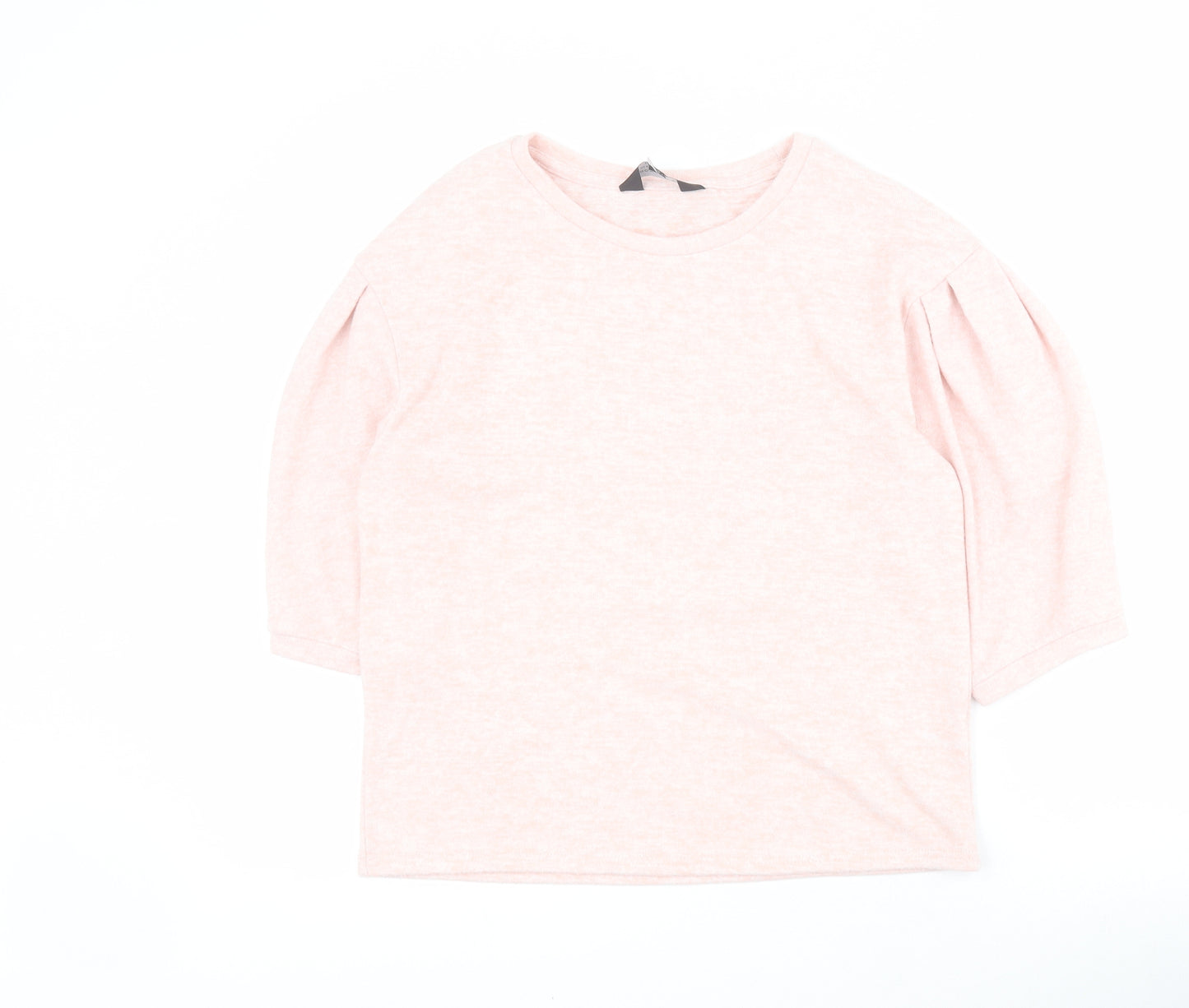 Dorothy Perkins Womens Pink Round Neck  Polyester Pullover Jumper Size 10
