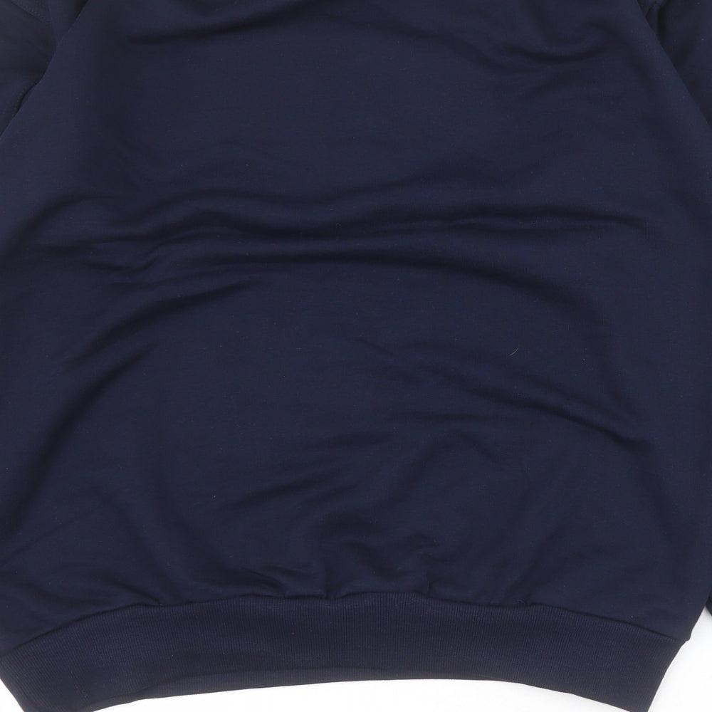 Nike Womens Blue  Cotton Pullover Sweatshirt Size M  Pullover