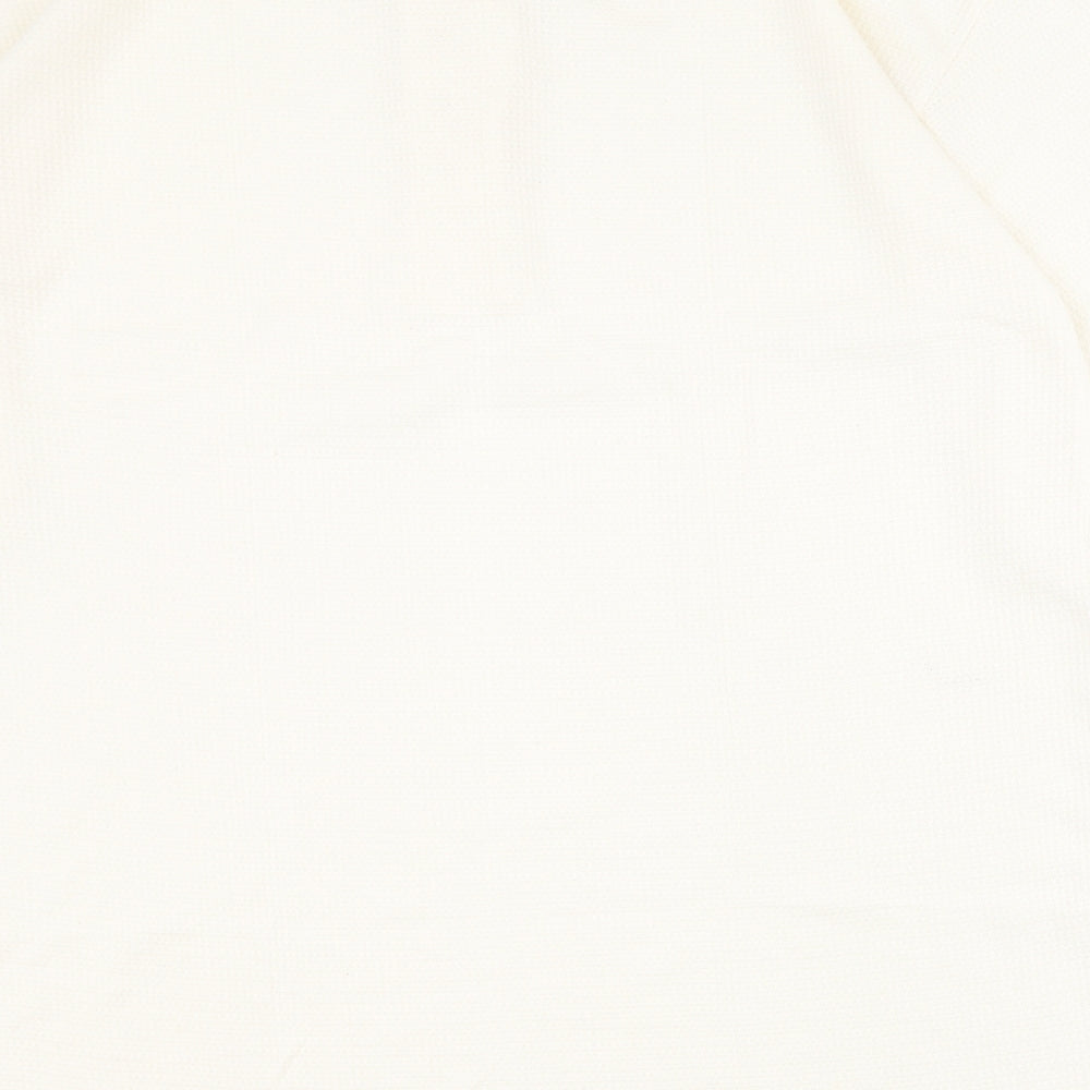 Levi's Mens Beige  Cotton  T-Shirt Size M Henley