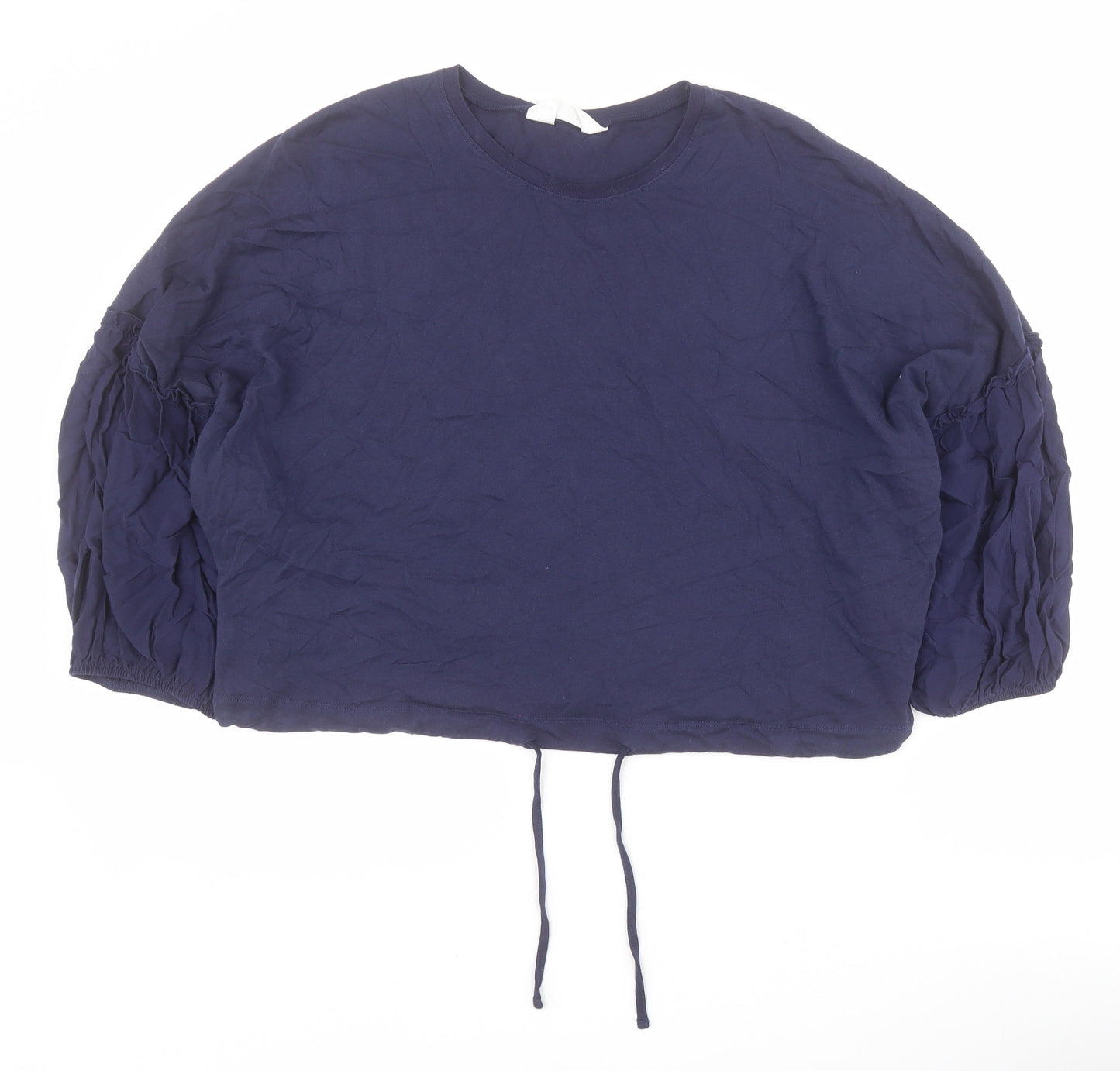 Primark Womens Blue  100% Cotton Basic T-Shirt Size M Round Neck