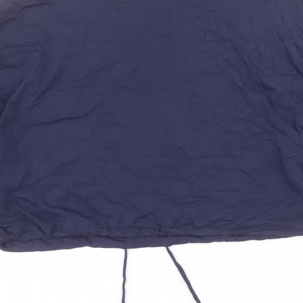 Primark Womens Blue  100% Cotton Basic T-Shirt Size M Round Neck