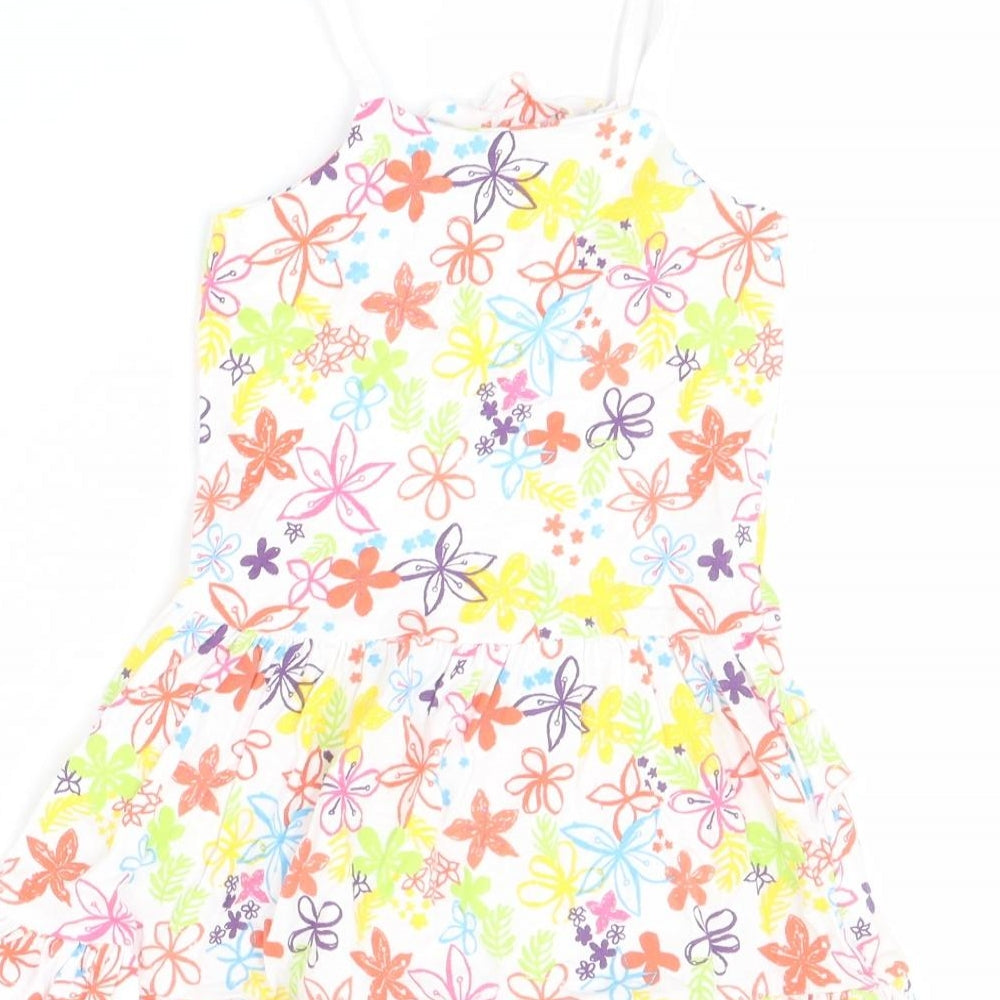 Early Days Baby Multicoloured Floral 100% Cotton A-Line  Size 18-24 Months  Round Neck Pullover