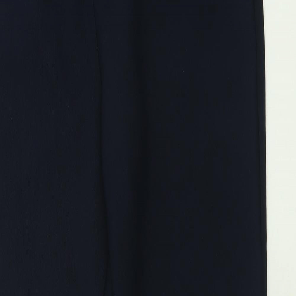 Preworn Womens Blue  Polyester Trousers  Size 10 L30 in Regular