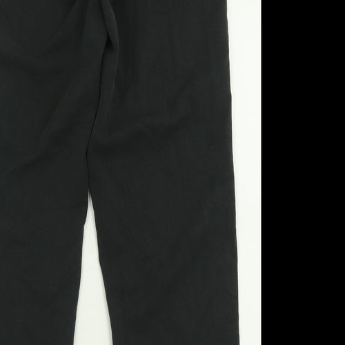 Emma Collction Womens Grey  Polyester Trousers  Size 16 L26 in Regular