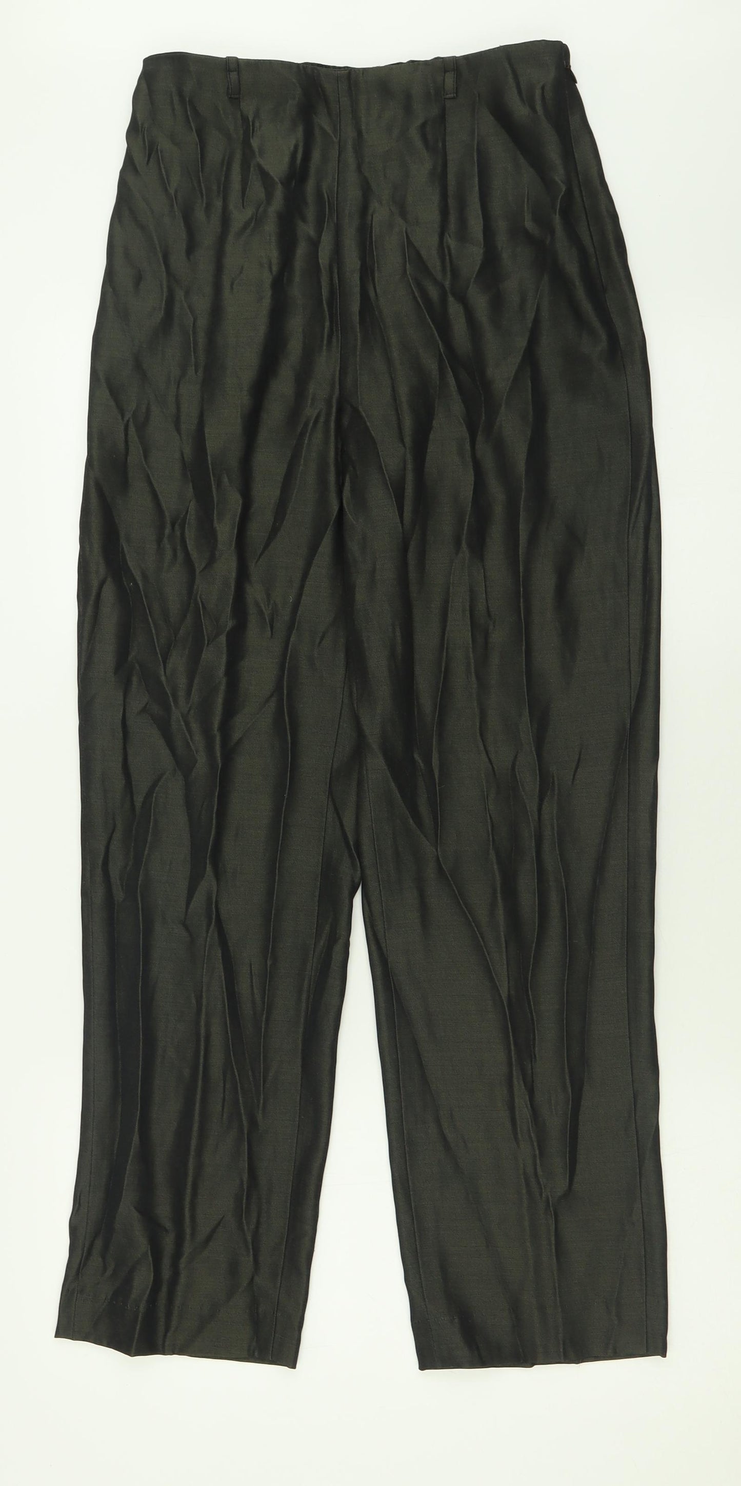 Windsmoor Womens Green  Polyester Trousers  Size 10 L30 in Regular