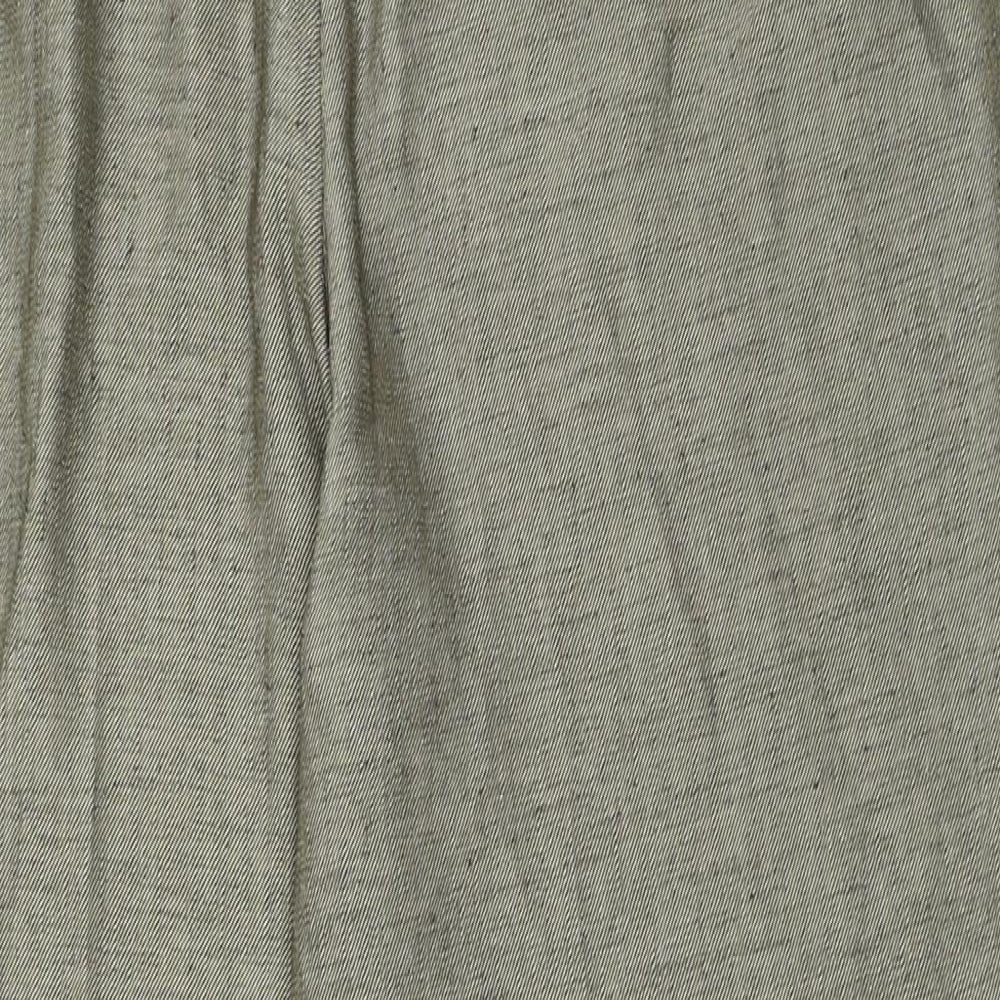 Eastex Womens Brown  Polyester Trousers  Size 16 L29 in Regular Button