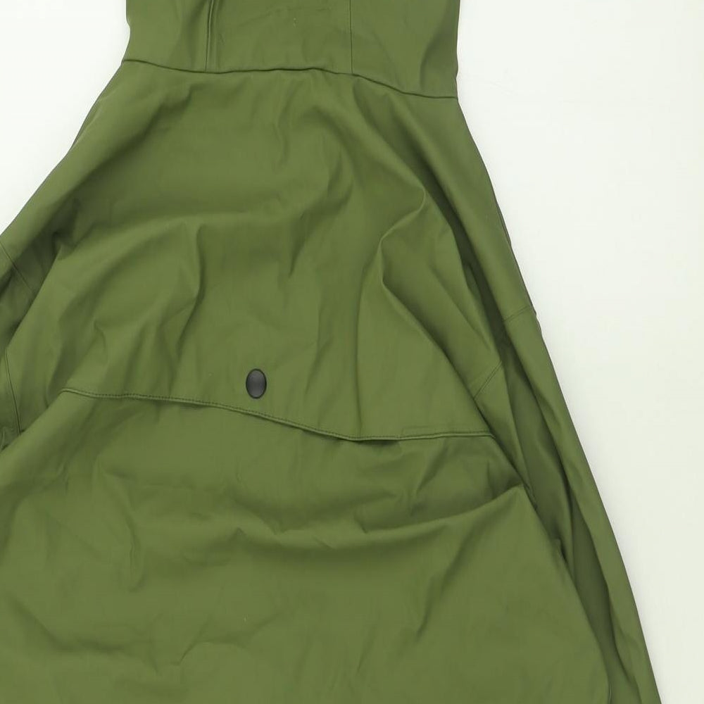 ASOS Womens Green   Jacket Coat Size S  Zip