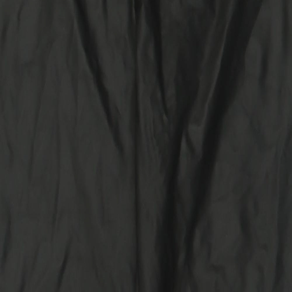 SheIn Womens Black  Polyester Capri Leggings Size S L28 in