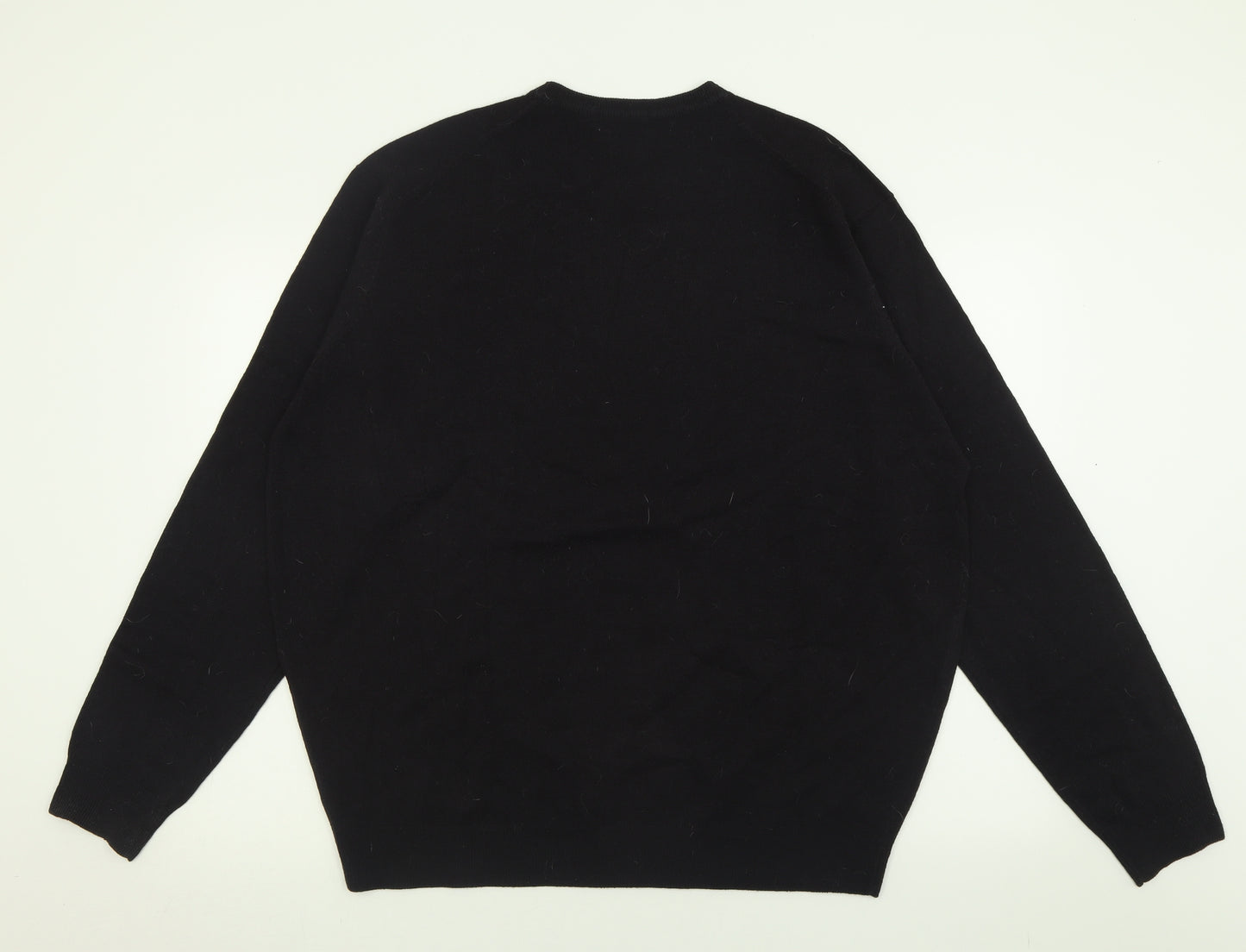 James pringle  Mens Blue Crew Neck  Acrylic Pullover Jumper Size XL