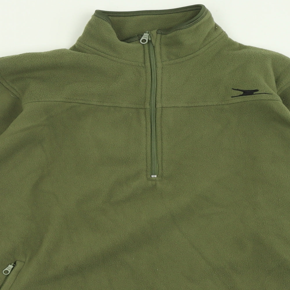 Crane Mens Green   Jacket  Size XL  Zip