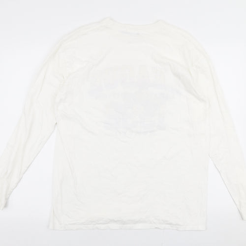 PRETTYLITTLETHING Womens Multicoloured  Polyester Jersey T-Shirt Size L Round Neck - Butterflies