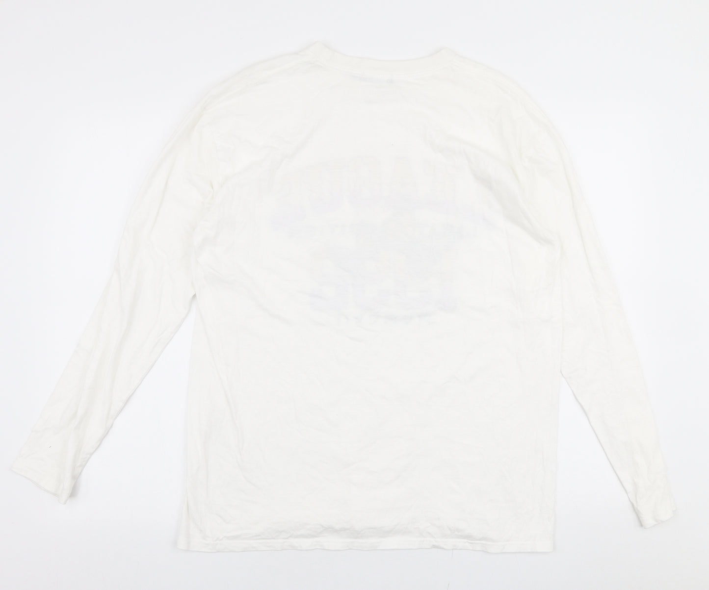 PRETTYLITTLETHING Womens Multicoloured  Polyester Jersey T-Shirt Size L Round Neck - Butterflies