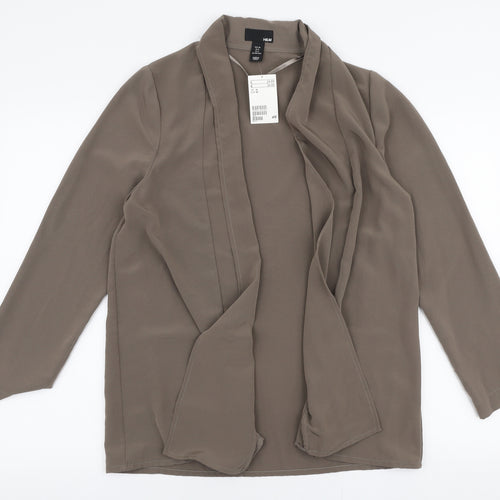 H&M Womens Brown   Jacket  Size 10