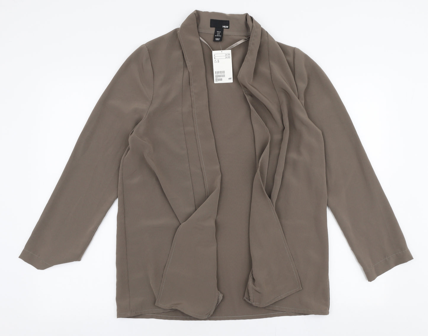 H&M Womens Brown   Jacket  Size 10