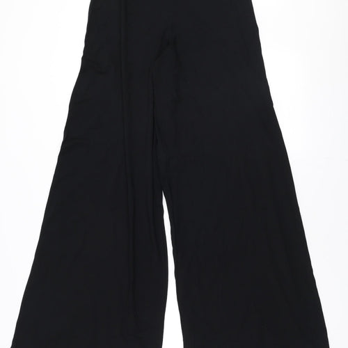 Juffrouw Jansen Womens Black  Viscose Trousers  Size S L33 in Regular