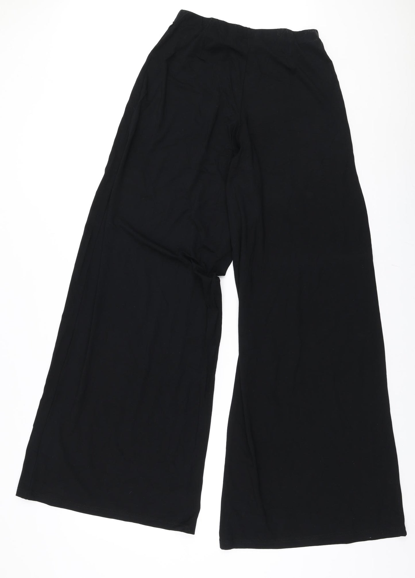 Juffrouw Jansen Womens Black  Viscose Trousers  Size S L33 in Regular