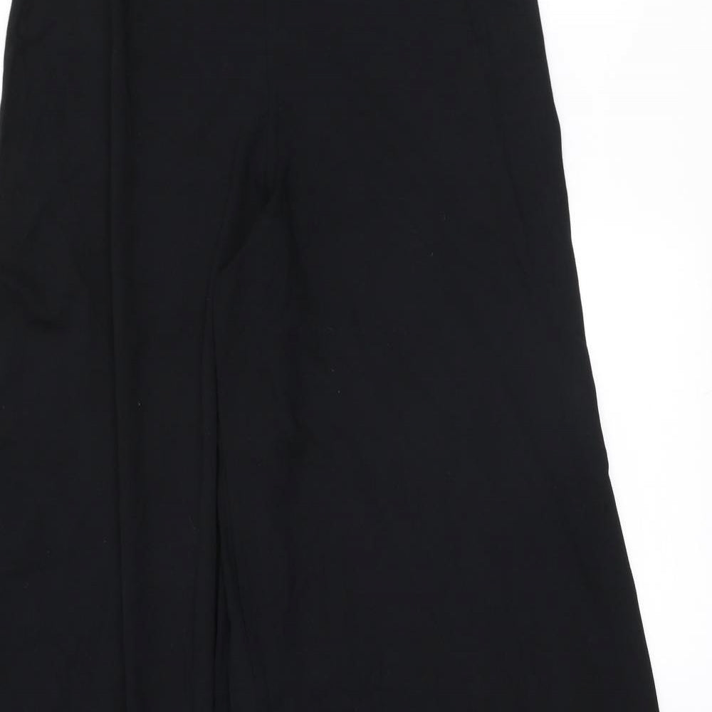 Juffrouw Jansen Womens Black  Viscose Trousers  Size S L33 in Regular
