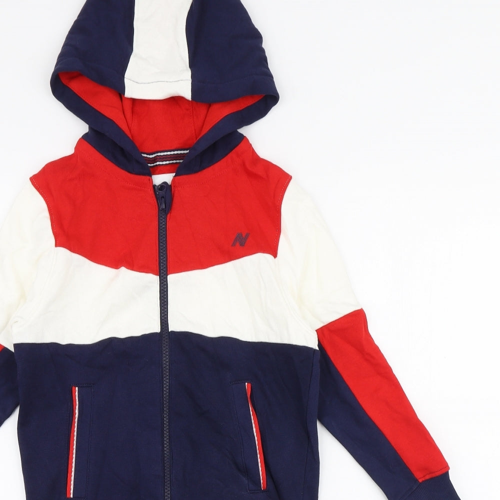 NEXT Boys Multicoloured  100% Cotton  One Piece Size 6 Years  Zip