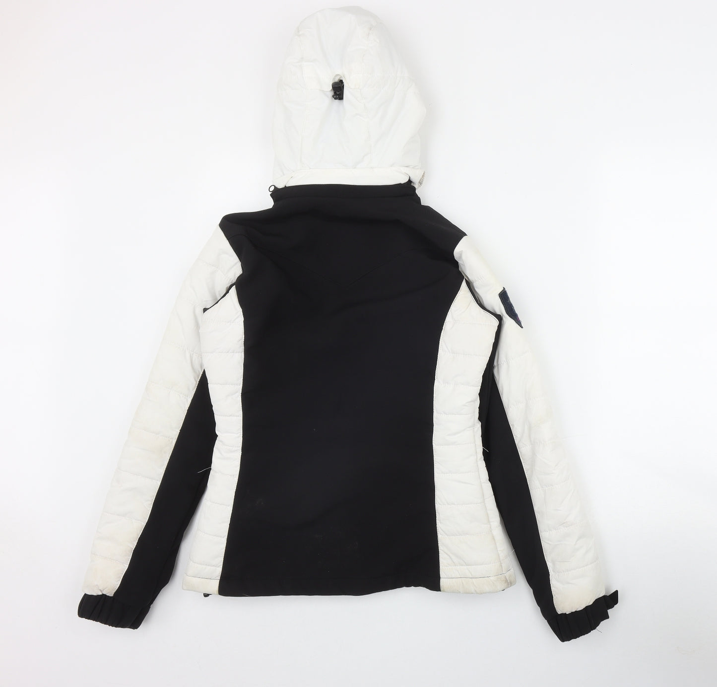 Trespass Womens White   Ski Jacket Coat Size XS  Zip