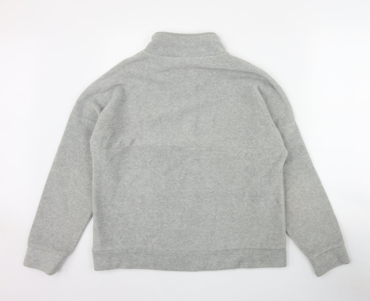 Primark Womens Grey  Polyester Pullover Sweatshirt Size 10  Zip