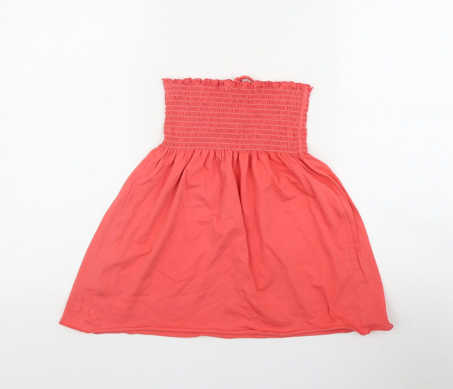 Tom Wolfe Womens Pink  Cotton Basic Tank Size 12 Off the Shoulder
