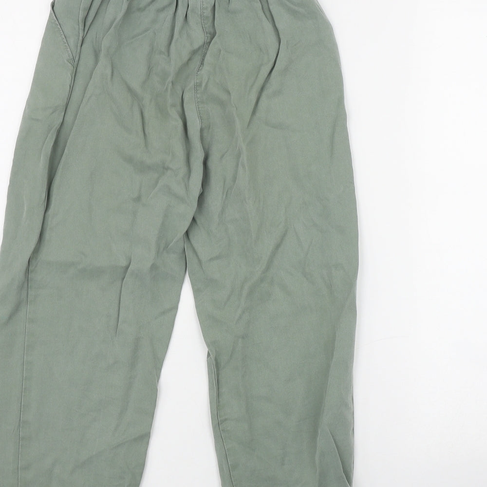 Dunnes Stores Girls Green   Chino Trousers Size 10 Years  Regular Tie