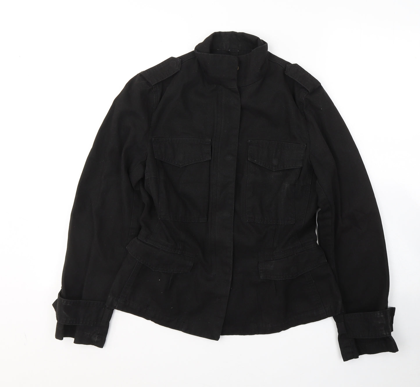 Butterfly Womens Black   Jacket  Size 12  Zip