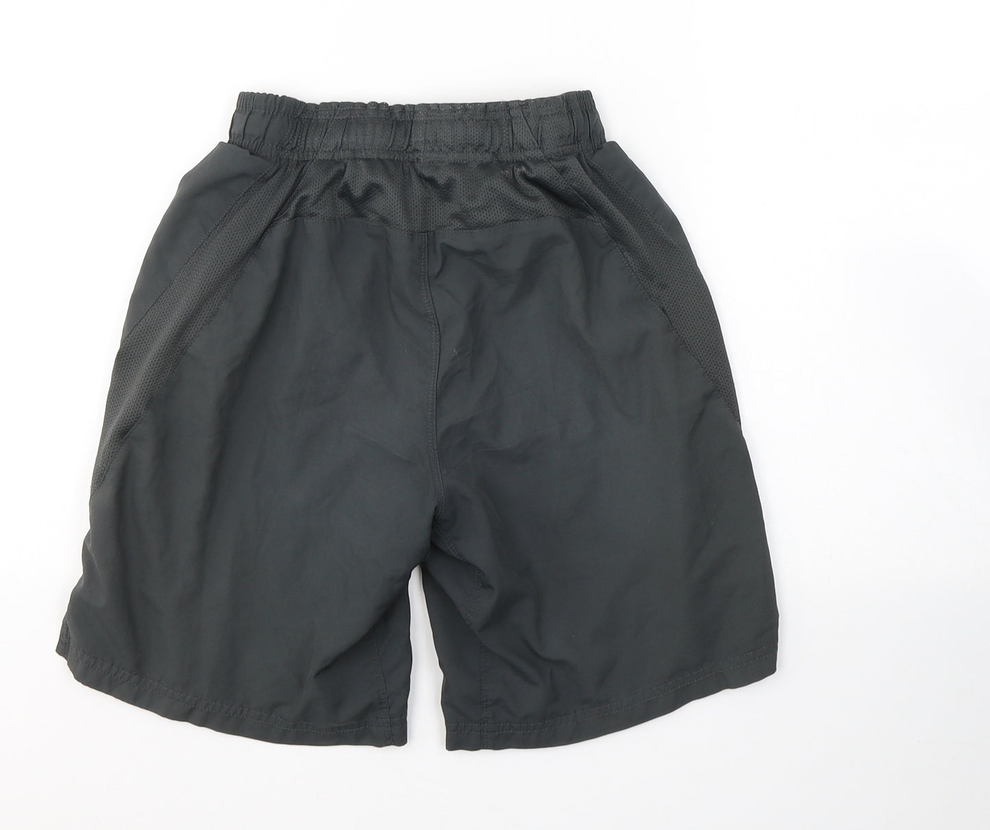 Nike Boys Grey  Polyester Sweat Shorts Size 8-9 Years  Regular