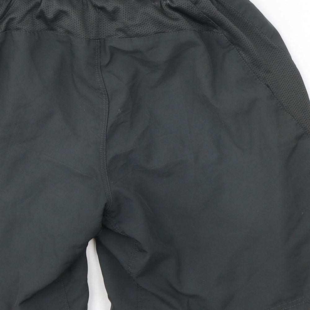Nike Boys Grey  Polyester Sweat Shorts Size 8-9 Years  Regular
