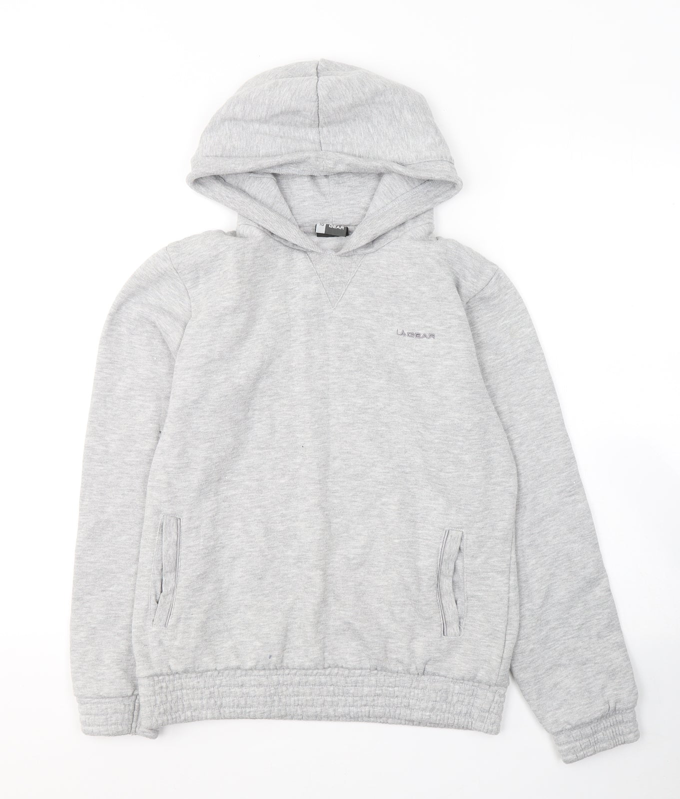 LA Gear Womens Grey  Polyester Pullover Sweatshirt Size 16  Pullover