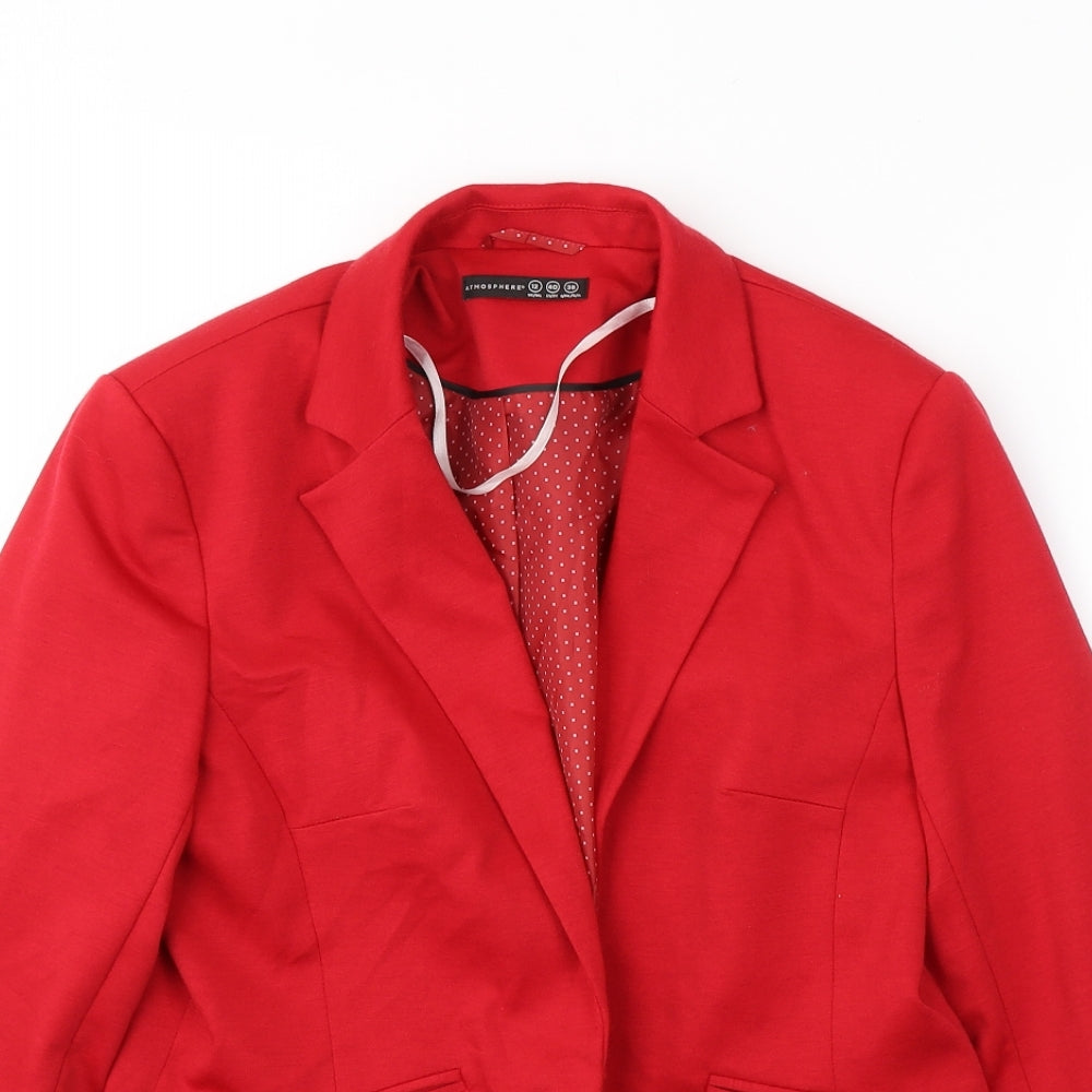 Atmosphere Womens Red   Jacket Blazer Size 12