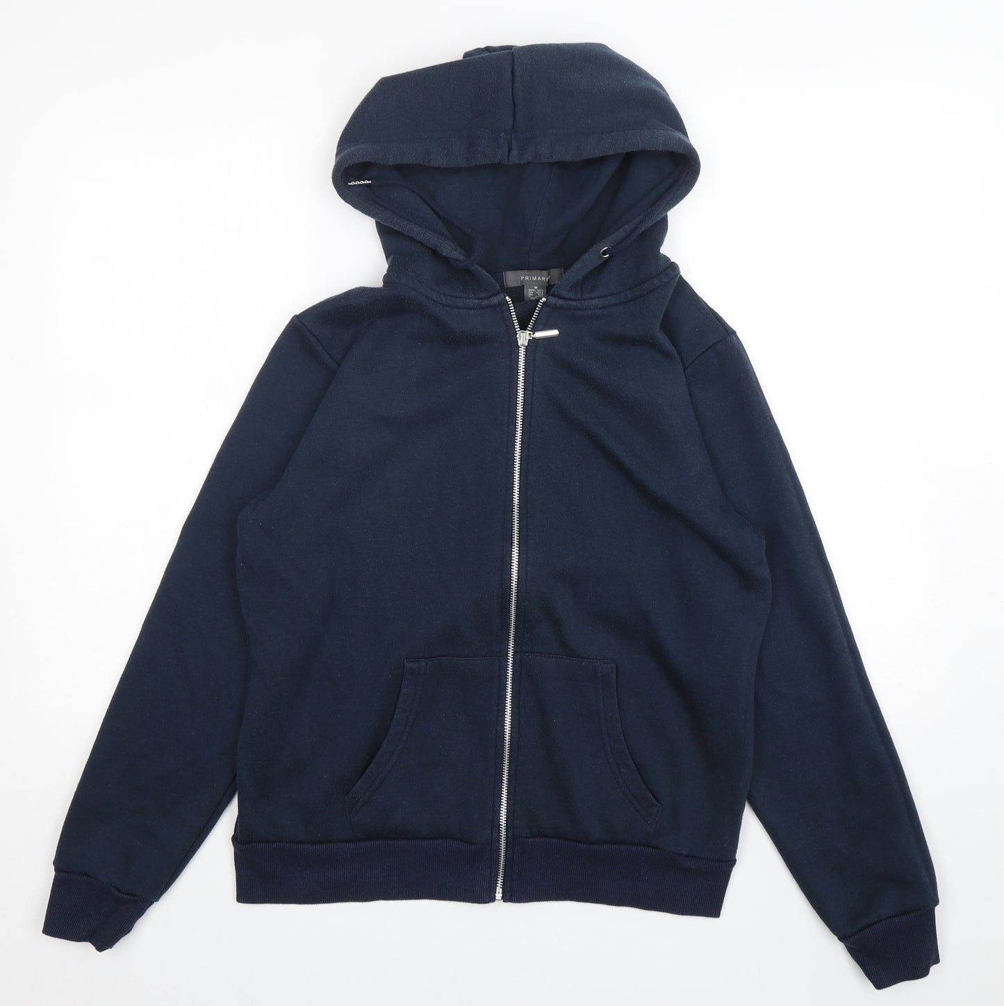 Primark Womens Blue  Polyester Full Zip Hoodie Size 12