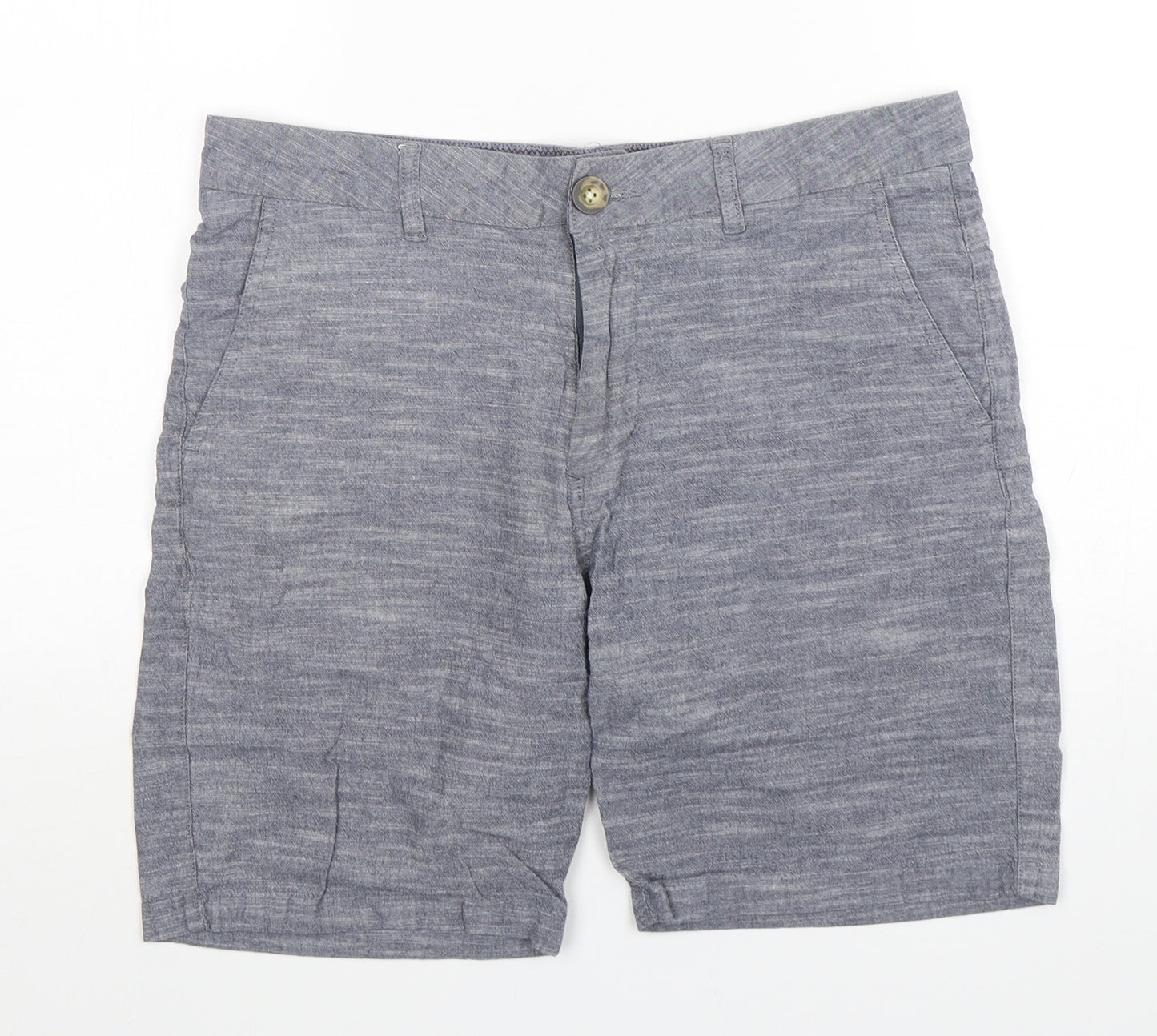 Ripcurl Mens Grey  Cotton Chino Shorts Size 32 L9 in Regular