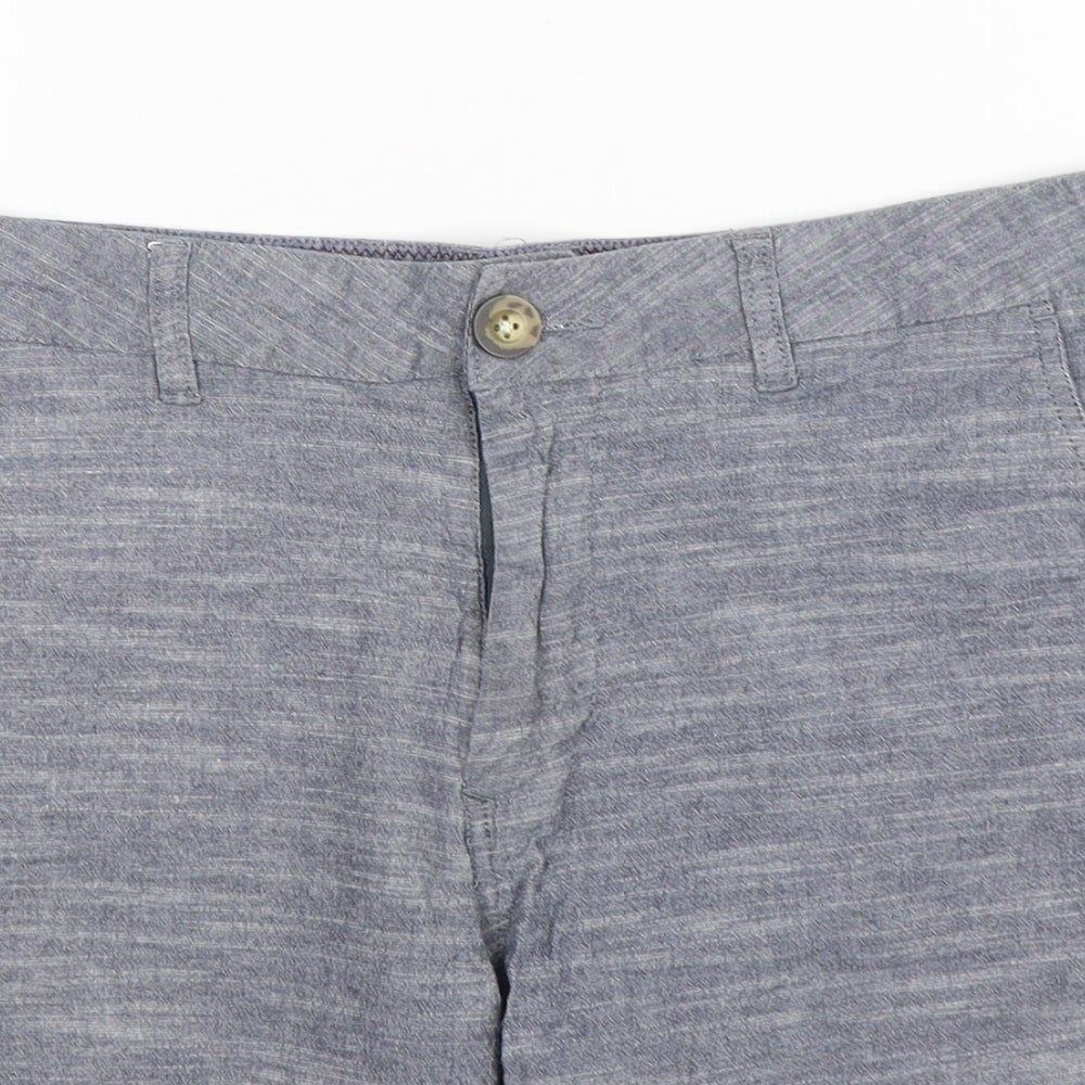 Ripcurl Mens Grey  Cotton Chino Shorts Size 32 L9 in Regular