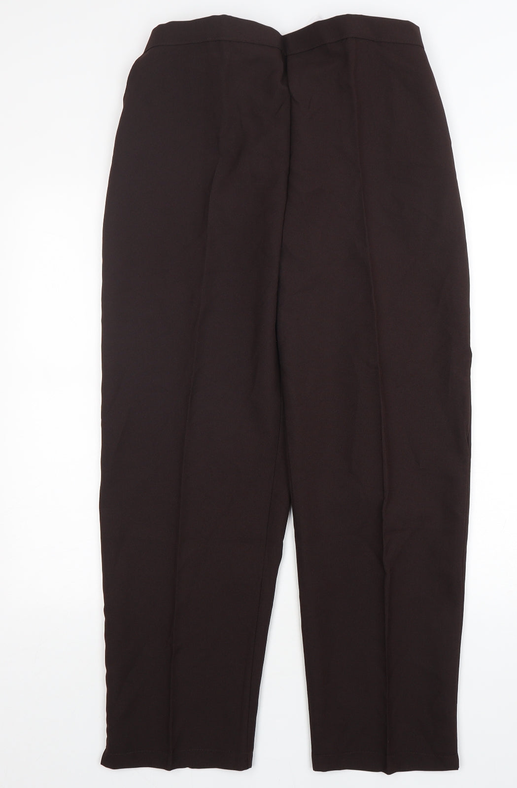 NSF Womens Brown  Polyester Trousers  Size 18 L28 in Regular