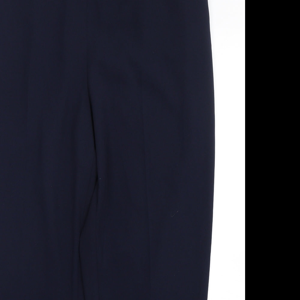 George Womens Blue  Polyester Trousers  Size 18 L27 in Regular
