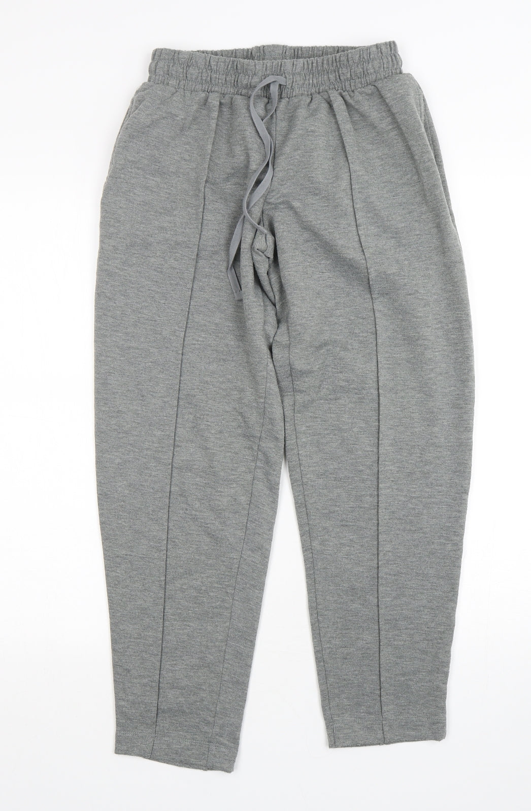 Preworn Womens Grey  Polyester Sweatpants Trousers Size S L28 in Regular