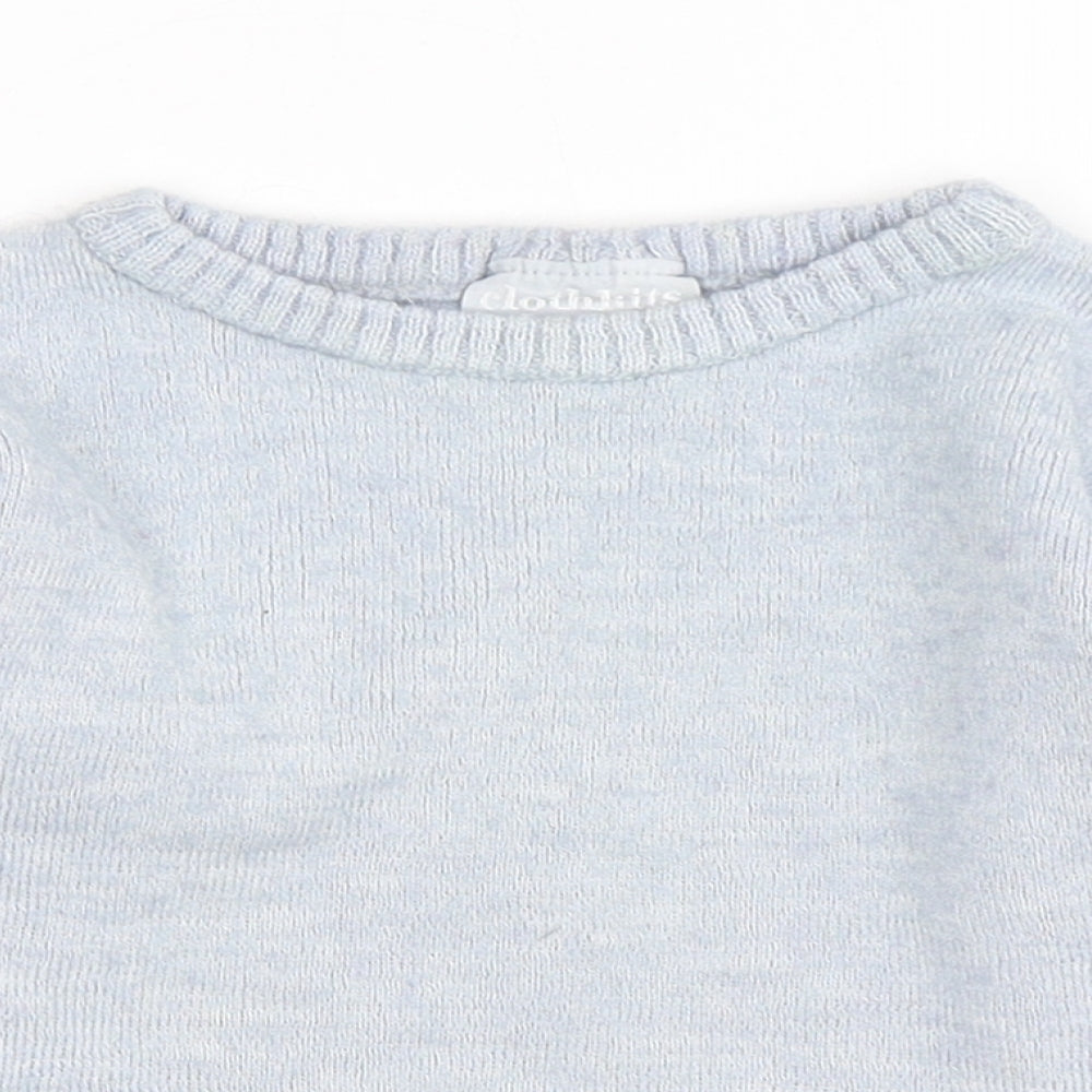 Clothkits Girls Blue  Wood Pullover Sweatshirt Size 4-5 Years