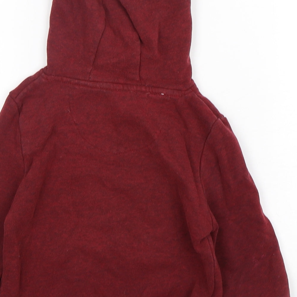 Rebel Boys Red  Cotton Pullover Jumper Size 18-24 Months