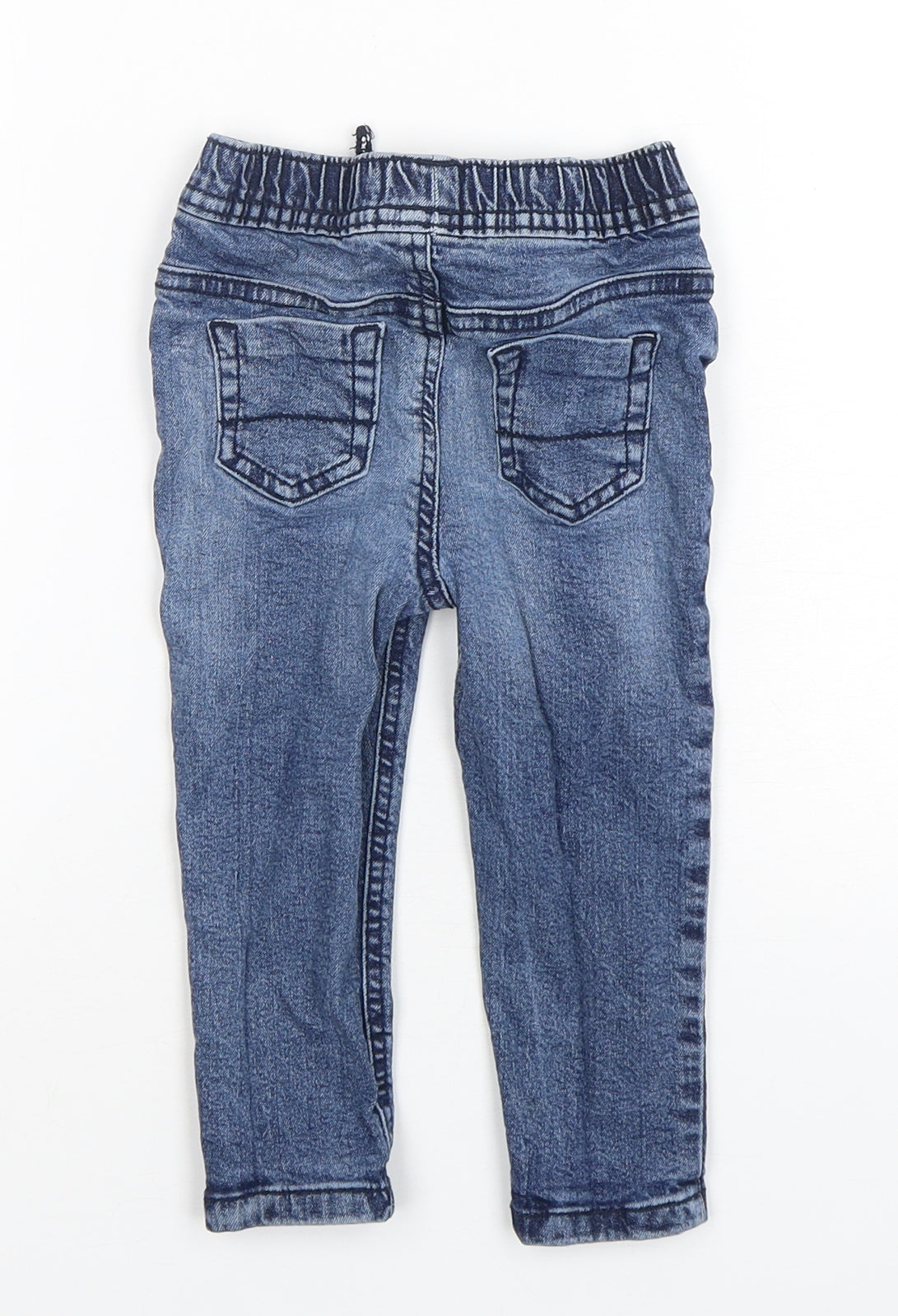 Denim Co Boys Blue  Cotton Capri Jeans Size 12-18 Months